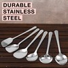 CRAFTONE Stainless Steel Kitchen Utensil Set (6-Piece) – Serving Spoon,