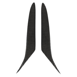 RAGBUSCLE Headlight Eyebrow Strips, Front Headlight Eyelid ABS Eyebrow Trim Cover, Compatible with Mazda RX8 Coupe 2004-2008, Carbon Fiber