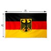 DANF Germany Eagle Flag 3x5 Ft Thick Polyester, Fade Resistant,