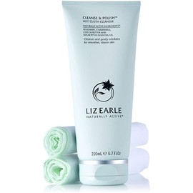 Liz Earle     Liz Earle Cleanse and Polish 200ml Tube (with Two Cloths)