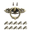 Yetaha Drawer Ring Pull Handles, 10PCS Antique Ring Pull Handle