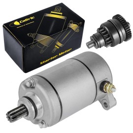 Caltric Starter & Drive for Polaris Ranger 2X4 4X4 6X6 1998 1999 2000 2001 2002-2014 New
