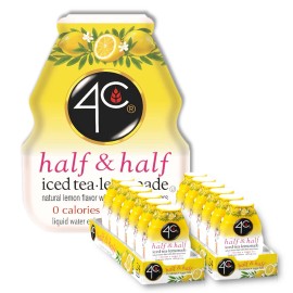 4C Sugar Free Liquid Water Enhancer, Half & Half 12Pk, 0 Calorie