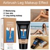 ​Leg Full Coverage Concealer, Leg Concealer Waterproof 24h Longlasting, Flawless
