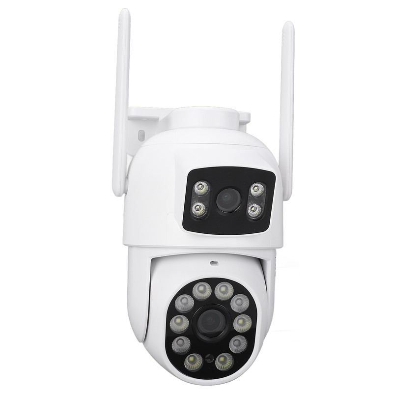 Dual Lens Security Camera 360° Pan Tilt Wireless Surveillance Camera