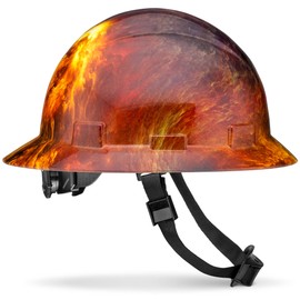 Acerpal Updated Full Brim Hard Hat, Stormy Sky Gloss, Padded, OSHA Construction Safety Approved Hardhats, Hard Hats for Men, Cascos De Construccion Helmet.