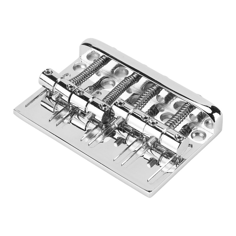4 String Bass Bridge Assembly Lateral Adjustment Support Greater String