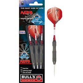 Bulls Aero Steel Dart – Black, 23 g