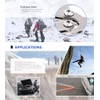 Grappling Gravity Hook Survival Carabiner Stainless Steel Multifunctional Rescue EDC