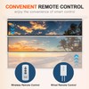 YODOLLA 100" Projector Screen Motorized 4:3, 4K HD Pull Down