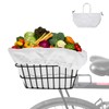 MATTISAM - Bolsa de forro para cesta de bicicleta, forro