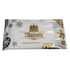 Large Lemon Fresh Wet Hand Wipes Towels Hot Cold Individually Wrapped - Catering Restaurants Home Takeaways Hotels Uk Store 247 (100)