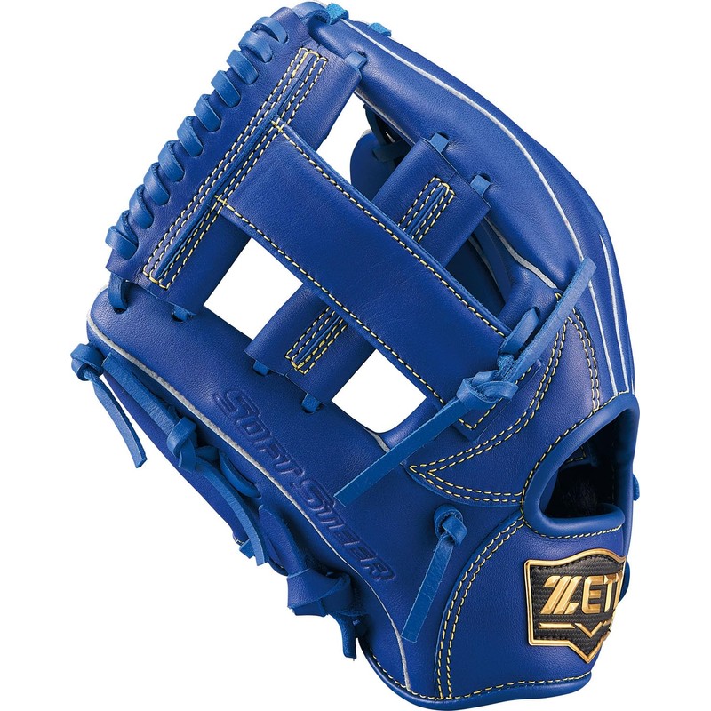 ゼット(ZETT) 少年野球 軟式 グラブ(グローブ) ソフトステア オールラウンド用 左投げ用 ロイヤルブルー(2500) サイズ:S BJGB74520F