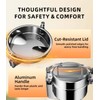 Electric Grain Mill 750g Home Flour Mill for Wheat Rice