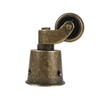 MACHSWON Polished Antique Cup Type Casters Solid Brass High Load