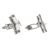 Cuff-Daddy Biplane Airplane Aviation Cufflinks with Presentation Box