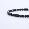 GAVU Onyx Tiger Eye Power Stone Necklace, Men's, 55 cm,