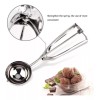 Molin Cuchara Ice Cream Acero Para Bolas De Nieve Helados