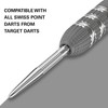 Target Darts Swiss Point GRD Silver 30mm Dart Points