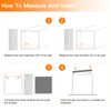 sourcing map 18Pcs Square Plastic Plug Insert, 1.57" x 1.57"