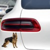 German Shepherd 3D Sticker Waterproof Reflective for Car, Laptop, Fridge,