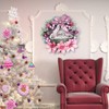 Aisszhao 12Pcs Pink Christmas Nutcracker Ornaments for Christmas Tree Decor,Pink