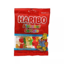 Haribo Alphabet Letters Gummies - 12 Pack - 5 oz