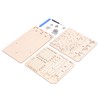 Robot Arm Building Toy Hydraulic Wooden Mechanical Model Tool Set