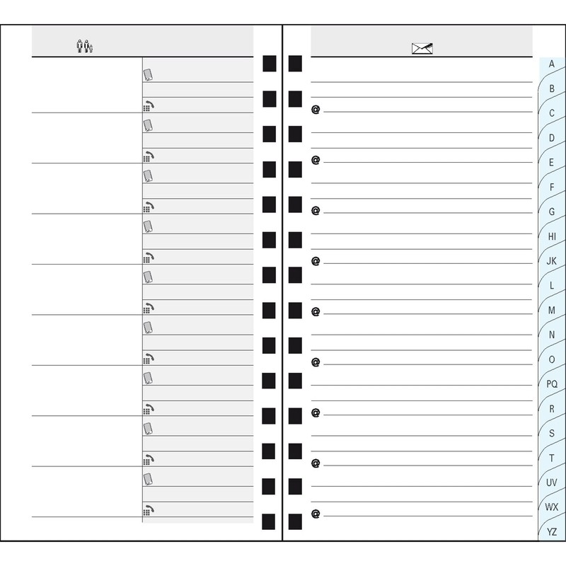 Exacompta Dodo & Cath Address Book 9 x 13 cm
