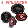 Boss Audio Front & Rear Replacement Speakers for 1992-1996 For