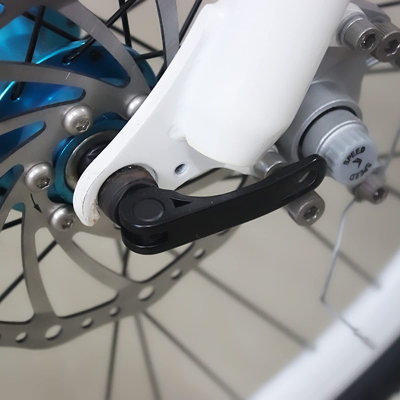 Amexo Set of 2 Bicycle Quick Release, 115 mm Front