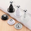 Magnetic Door Stoppers, 2 Packs of Stainless Steel Door Clips,