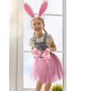 SATINIOR 2 Set Easter Bunny Dalmatian Ears Costume Kids Bunny