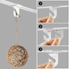 Philbinden 40Pairs PCS Drop Ceiling Hooks for Hanging,20 White Heavy