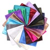35" Womens Large Satin Square Scarf Silk Feeling Hair Wrapping