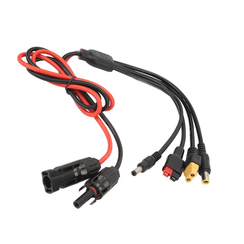 Solar Connector to XT60 Female Adapter Cable Weather Resistant Multi