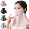 Dtekeac Face Cover, Sunscreen Mask, Face Guard, Cooling, UV Protection
