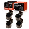 Frankberg 4x Parking Sensor 3-Pin Front Rear Compatible with Golf