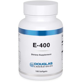 Douglas Laboratories E-400 | Vitamin E for Antioxidant Protection and Cardiovascular Support | 100 Capsules