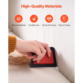 VEVOR Mini Pet Hair Remover, Dog Cat Hair Removal Tool, Multi-Surface Reusable Pet Hair Remover Auto Interior Detailing Supplies, for Car Couch Furniture Lint Carpet Clothing Bedding Pet Bed Cat Tree