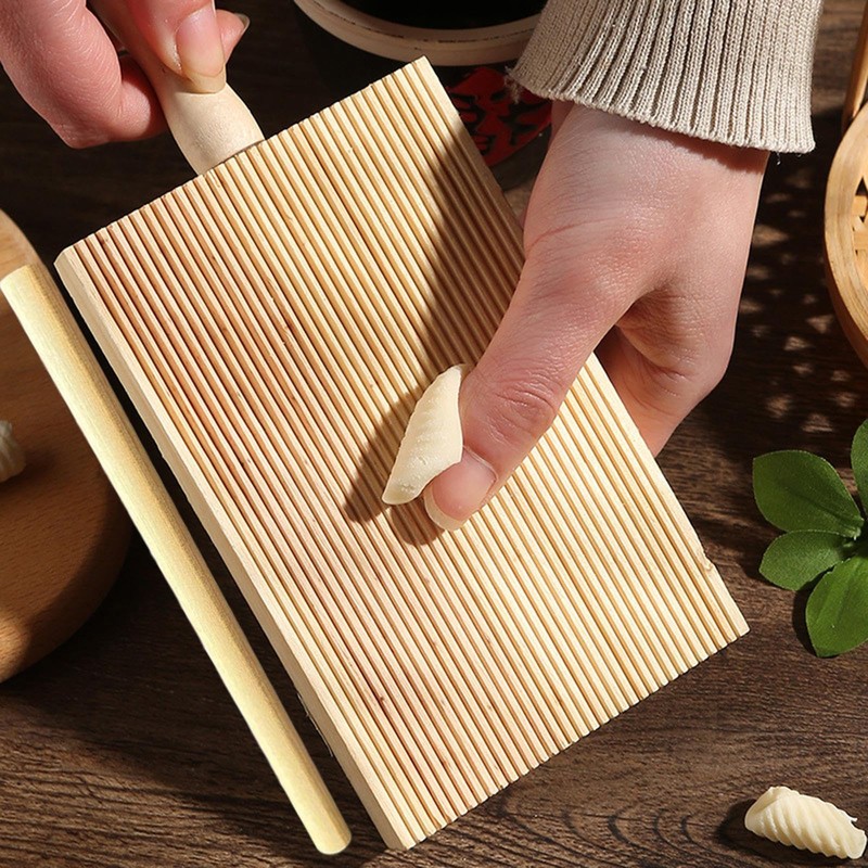Generic Gnocchi Board at Home Butter Maker Homemade Italian Pasta
