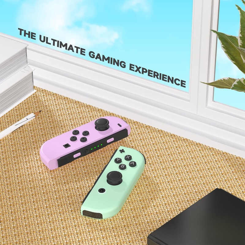 Joy Cons for Switch Controllers, Wireless Replacement for Switch Joycons,