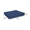 ZONADAH Sandbox Cover 150x150cm Square Sandpit Cover with Drawstring Waterproof