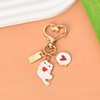 Cute Cat Keychain Cartoon Aesthetic Animal Kitty Cat Key Chain