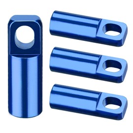 Bike Presta Valve caps 2 in 1 Bicycle tubeless Presta Valve stem Covers with Valve core Removing Function, Anodized Aluminum, Light Weight, high-Performance (4 Pack)