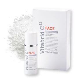 Vitabrid Vitamin C Face (Powder / 1 bottle of approx. 1 month), Dissolved Beauty Serum (Vitamin C, Peptide, Glutathian, CICA ingredients), Renewal Brightening Plus