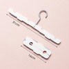 Percha de Ropa de Viaje, Percha Plegable de Plástico de