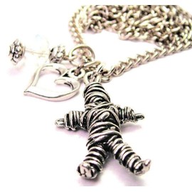 Chubby Chico Charms Voodoo Doll 18" Fashion Necklace