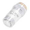 100X Achromatic Microscope Objective Lens High Magnification 20.2mm Interface Thread