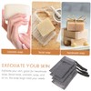 minkissy 5sets Exfoliating Soap Saver Bag Mesh Soap Pouch Skin-friendly